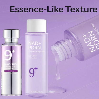 NAD+ BIO Lifting-Sil Firming Serum,Peptides Glowing Boosting Toner,Korean Dull Skin Care,Fade Fine Lines Elasticity Essence