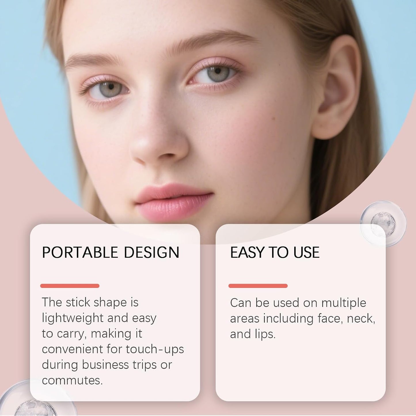Collagen Multi Balm Stick, K-Beauty Volufiline & NAD+ Skin Booster for Under-Eyes, Neck, Forehead, Smile Lines & Lips, Instant Plumping, Radiance & Line Smoothing (Pack of 1)