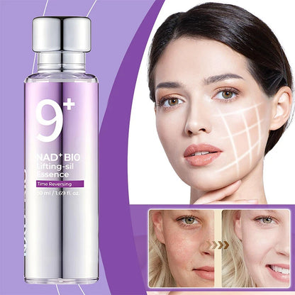 NAD+ BIO Lifting-Sil Firming Serum,Peptides Glowing Boosting Toner,Korean Dull Skin Care,Fade Fine Lines Elasticity Essence