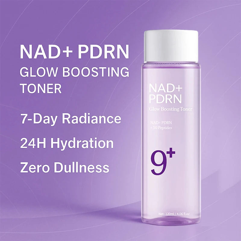 NAD+ BIO Lifting-Sil Firming Serum,Peptides Glowing Boosting Toner,Korean Dull Skin Care,Fade Fine Lines Elasticity Essence