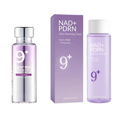 NAD+ BIO Lifting-Sil Firming Serum,Peptides Glowing Boosting Toner,Korean Dull Skin Care,Fade Fine Lines Elasticity Essence